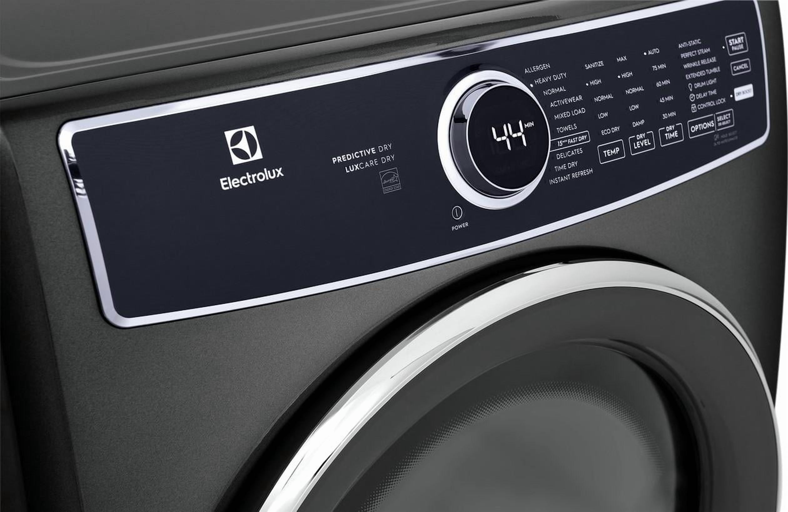 ELECTROLUX ELFG7537AT front load gas dryer