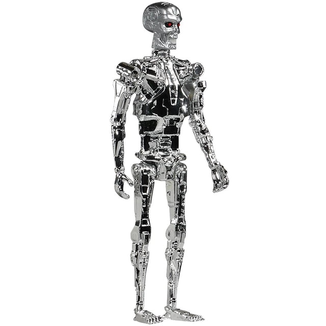 Figura de acción Funko The Terminator Chrome T-800 Endoesqueleto