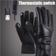 thumbnail image 4 of Soidarity Guantes térmicos eléctricos USB de invierno Guantes térmicos impermeables y resistentes al viento Temperatura ajustable Guantes térmicos para Ciclismo Rotación Soidarity OD016640-01, 4 of 6