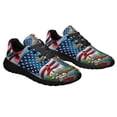 thumbnail image 6 of ChriStan Cross Cardinal American flag Shoes Sneakers for Women Men Black Size 8, 6 of 7