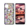 thumbnail image 1 of Compatible with Moto One 5G Ace Phone Case, Pansies Case Silicone Protective for Teen Girl Boy Case for Moto One 5G Ace, 1 of 1