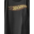 thumbnail image 3 of Hot Wheels Classic Flame Logo Boys Graphic Short Sleeve T-Shirt (Black, S-XL), 3 of 4