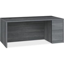 The HON  72 in. 10500 Series Sterling Ash Laminate Desking