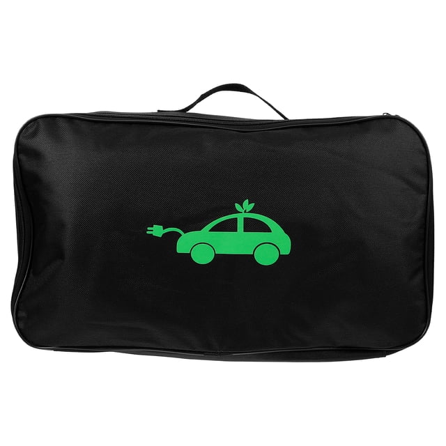 EV Charger Bag Vehicle Trunk Storage Bag Portable EV Cable Organizer Bag for Outdoor(Rectangle Shape)