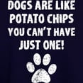 thumbnail image 3 of CafePress - Dogs Are Like Chips - Pullover Hoodie, Classic & Comfortable Hooded Sweatshirt, 3 of 4