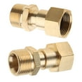 thumbnail image 4 of Brass High Pressure Nozzle Washer Thread Swivel Joint Connector Hose for Home Garden Car Washing Lawn Irrigation Accessory, 4 of 10