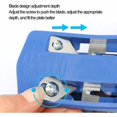 thumbnail image 4 of Double Edge Banding Machine Double Edge Banding Machine Manual Trimming Device Head and Tail Trim Woodworking Tool for Joiner PVC Bonding Strip, 4 of 4