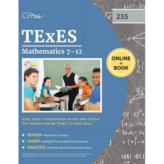 TExES Mathematics 7-12 Study Guide, (Paperback)