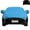 Blue, variant on Hail Car Cover, Multi-layer Padded Anti-hail Car Cover, Heavy Duty Waterproof Sedan Protector with Reflective Strips for All Weather