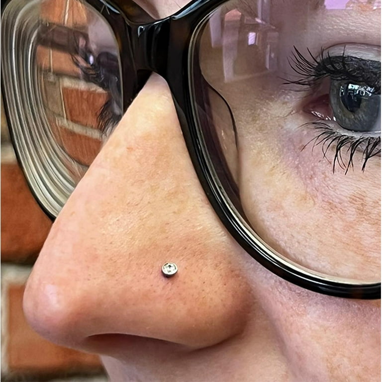 Nose Pin Nose Ring With Glasses Glasses Do Nose Studs Hurt Fashion