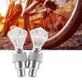 thumbnail image 2 of UDIYO 2Pcs Luminous Tire Valve Caps with LED Flashing Light for Car Bicycle Motorcycle, 2 of 7