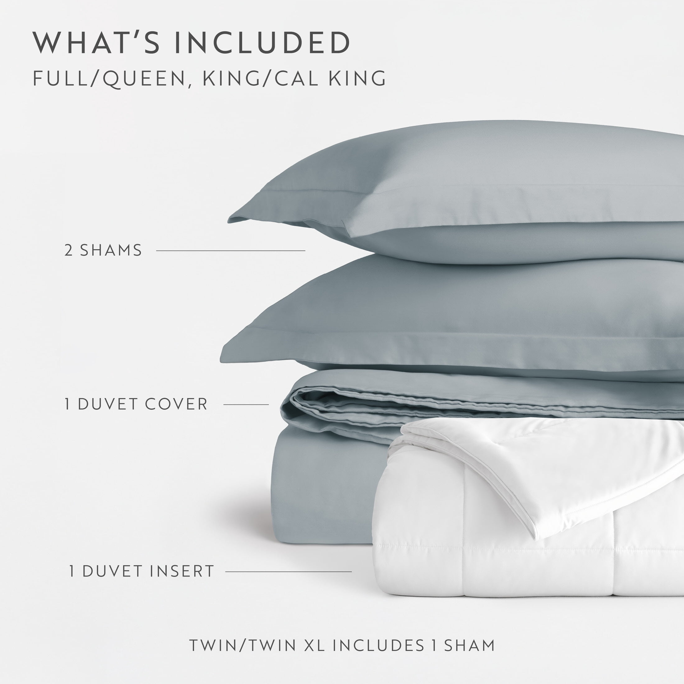 Premium 300 TC Brushed Cotton Comforter & Duvet Cover Set