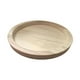 thumbnail image 3 of Bandeja de madera para servir, plato redondo de postre, centro de mesa, bandeja decorativa redonda Beige, 3 of 9