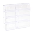 thumbnail image 2 of TISHITA Clear Display Case Desktop Car Model Storage Box for Collectibles Minifigure L, 2 of 8