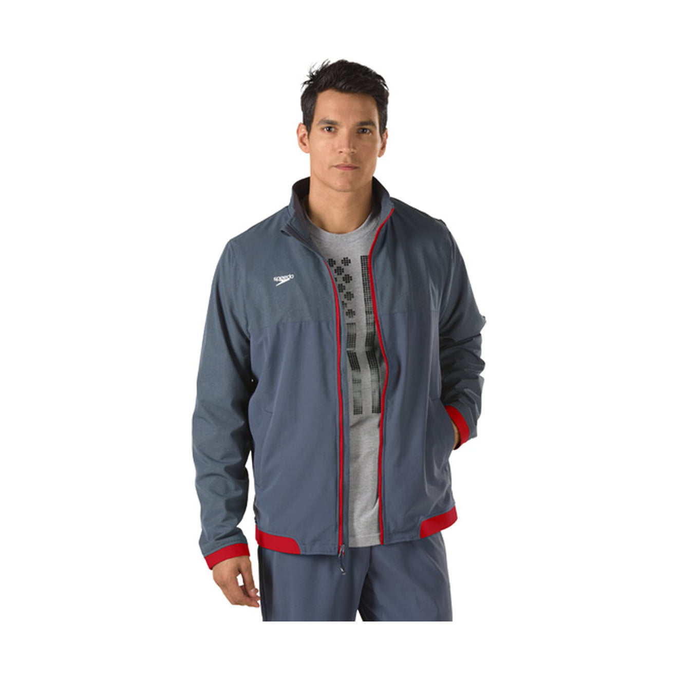 Speedo Warm-Up Jacket Male TECH - Walmart.com