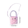 thumbnail image 3 of Cute Blue Bear Plush Crossbody Bag for Kids, Soft Plush Coin Purse, Adorable Heart Bear Shoulder Bag, Children’s Mini Handbag Wallet for Daily & Gift Use, 3 of 6