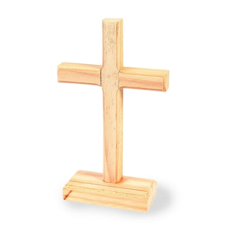 Fun Express Do It Yourself Wood Crosses (1 Dozen), Craft Kits, 12 Pieces