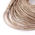 thumbnail image 2 of 1bundle Spray Painted Cowhide Leather Cords Camel 1.5mm about 100yards/bundle(300 feet/bundle) Brown, 2 of 2