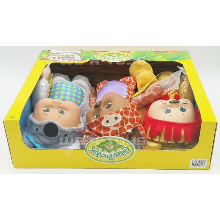 ぬいぐるみ Botanize Pachypatchy Large size Cabbage Patch Kids Cuties Zoo Friends Plush 3-Pack (Jaye