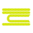 thumbnail image 2 of Yuarrent 4 piezas, tira reflectante, accesorios para patinete, calcomanía autoadhesiva a prueba de polvo, pegatina para bicicleta, tiras de Patinetes eléctricos Amarillo, 2 of 6