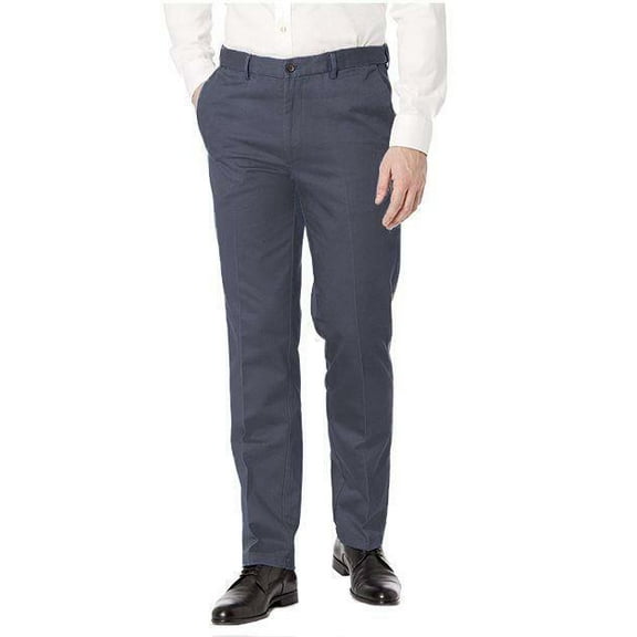 Haggar Men's Straight Fit Repreve Pants (Indigo, 30Wx30L)