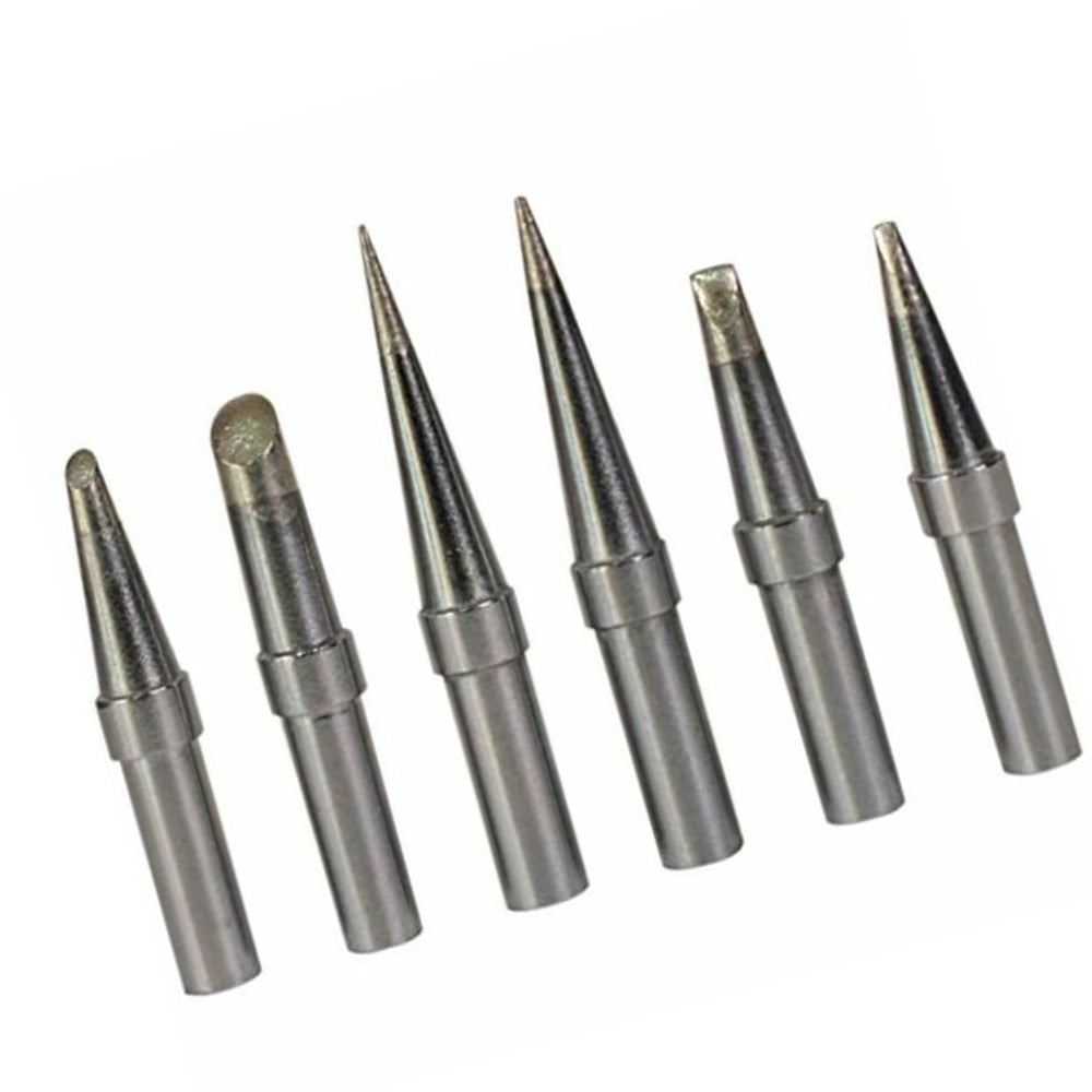6 Pcs Soldering Iron Tips For Weller WE1010NA WESD51 WES50/51 Replacement Parts 