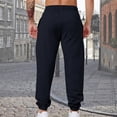 thumbnail image 6 of YUELONGHU Adult Men Casual Pants Casual Pants for Men Stretch Mens Casual Sports Pants Loose Fit Casual Pants Soft Comfortable Warm Sweatpants, 6 of 9