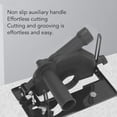 thumbnail image 3 of Angle Grinder Stand, Adjustable Cutting Bracket Grinder Holder Cutter Support Protective Cover 0-45° Angle Grinder Accessories Cover for 100 to 125mm Angle Mill (Set 1), 3 of 8