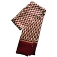 thumbnail image 3 of Mens Scarves 100 Silk Tube Scarf Double Layers Fashion Wrap Neckerchief Formal Business Casual Party, 3 of 5