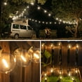 thumbnail image 5 of 25 Pcs G40 Clear Glass Replacement Bulbs 1W Equivalent 10W E12 Screw Base Warm White 2200K Globe Light Bulb for Indoor or Outdoor G40 Led String Light Party Patio Garden Decor CRI 90+, Pack of 25, 5 of 7