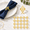 Jesus Fish, variant on Cross Metal Napkin Rings Set of 20, Religious Table Decor for Events and Daily Use
