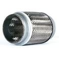 thumbnail image 2 of Stainless Steel Double Braid Exhaust Flex Pipe 3" x 4" Long, 2 of 4