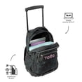 thumbnail image 2 of TOTTO Mochila Escolar Grande para Niño - Reforzada Porta Laptop 15.4 - Con Ruedas | 25 L RENGLON multicolor G, 2 of 8