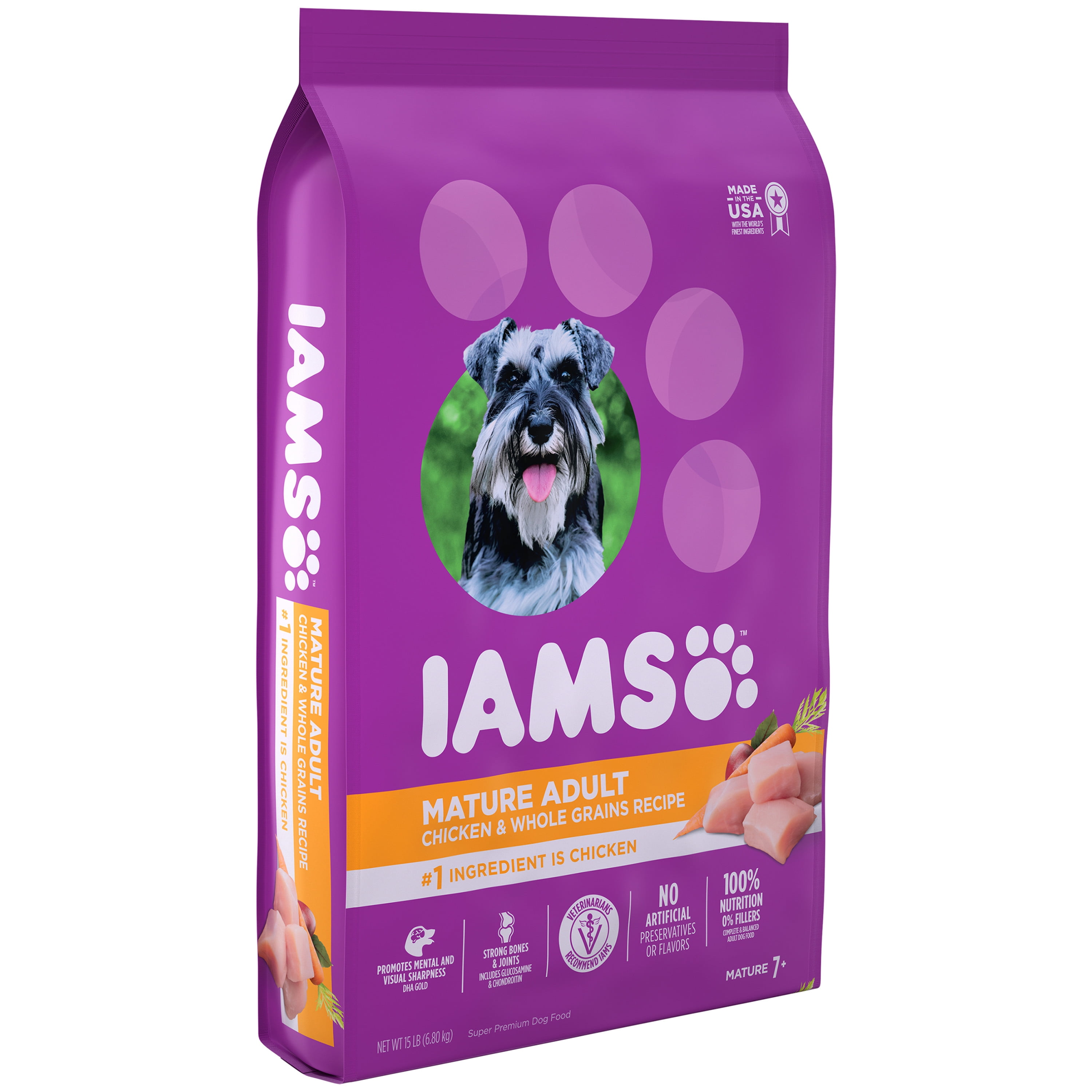 iams proactive health mature adult dog food