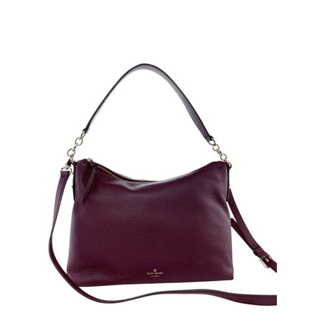 Kate Spade Larchmont Avenue Alena Shoulder Bag Crossbody Deep Plum Purple