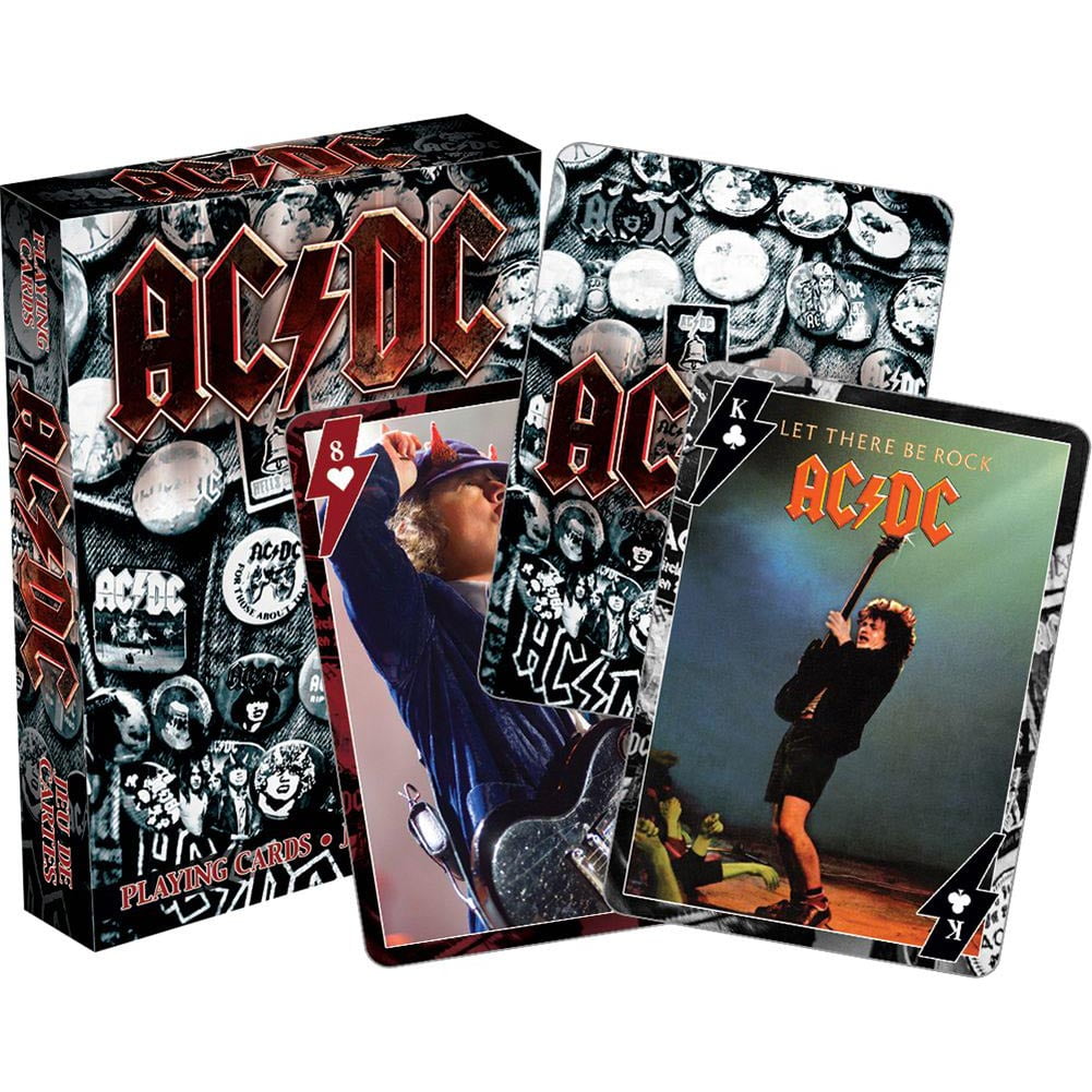 ACDC Playing Cards, Rock by NMR Calendars