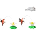 thumbnail image 1 of Accustomedi Juguete eléctrico para gatos con forma de pájaro, juguete eléctrico para gatos, juguete para gatos con colibrí, juguete eléctrico giratorio de 360 grados, juguete interactivo para gatitos, 1 of 7