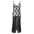 thumbnail image 1 of Vestido tentador Zulema 9015 negro tamaño libre, 1 of 8