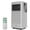 Gray, variant on Aprafie 8000 BTU Portable Air Conditioner, 4-in-1 Stand up AC Unit with Remote Control, LED Display for Rooms Cools up to 350 Sq.ft, 115V, White