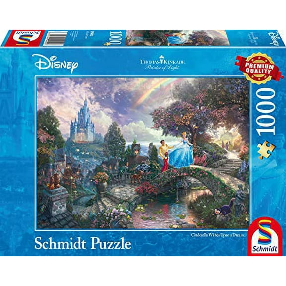 Schmidt Spiele Thomas Kinkade: Disney - Cinderella Jigsaw Puzzle (1000Pc)