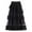Black, variant on Pntutb Ladies Skirts Womens Solid Color Cake Mesh Mid-Length Large Swing A-Line Half-Body Skirt