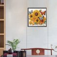 thumbnail image 2 of 5D DIY Taladro Parcial Diamante Pintura Girasol Mariposa Kit Del (XD097), 2 of 9