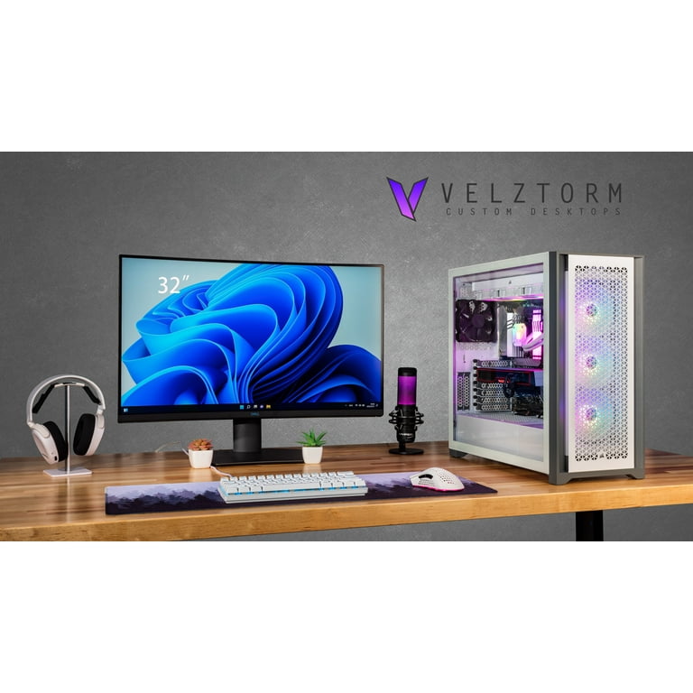 Velztorm White Aciex 13th Gen CTO Gaming Desktop (Intel i9-13900K