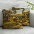 thumbnail image 3 of ARISTURING Throw Pillow Cover Dirt Road Tree Landscape Scenery Nature Rural, 3 of 5