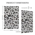 thumbnail image 5 of Kll Wild Animal Leopard Print Pattern Wall Plate,Gloss Finish,Standard Size 1 - 5" X 3", Polycarbonate Thermoplastic,Electric Receptacle Plug Covers, 5 of 8