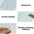 thumbnail image 5 of Pegatinas reflectantes para ruedas de coche, moto, bicicleta y cochecito; bandas reflectantes universales de seguridad contra la radiación (20 hojas), 5 of 5