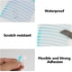 thumbnail image 5 of Pegatinas reflectantes para ruedas de coche, moto, bicicleta y cochecito; bandas reflectantes universales de seguridad contra la radiación (20 hojas), 5 of 5