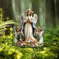 thumbnail image 4 of sruoe Garden Statues for Outside, Decoration Ground Insert, Fairy Flower Pot Decor, Flat Acrylic Patio Decor, Bohemian Garden Statue, Outdoor Lawn Ornament for Home and Yard, 4 of 8