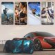 thumbnail image 5 of Balery Futuristic Jet Ski Adventure Bolsa de Gimnasio para Mujeres y Hombres, Bolsa de Viaje Impermeable, Bolsa de Fin de Semana con Compartimento para Zapatos y Bolsillo Húmedo, 5 of 6