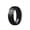 Black, variant on Silicone Men’s Wedding Rings, 10mm Wide 2.5mm Thick Rubber Wedding Bands